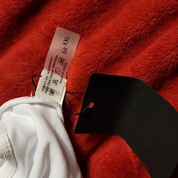 NWT Stunning Crochet Detail Plus Size Bathing Swim Suit One Piece White XXL - Picture 12 of 12